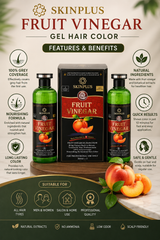 Fruit vinegar hair black colour 100ml 1+1 bottel